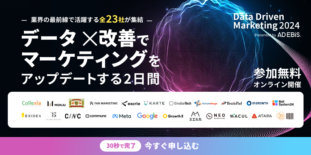 DataDrivenMarketing2024のアイキャッチ